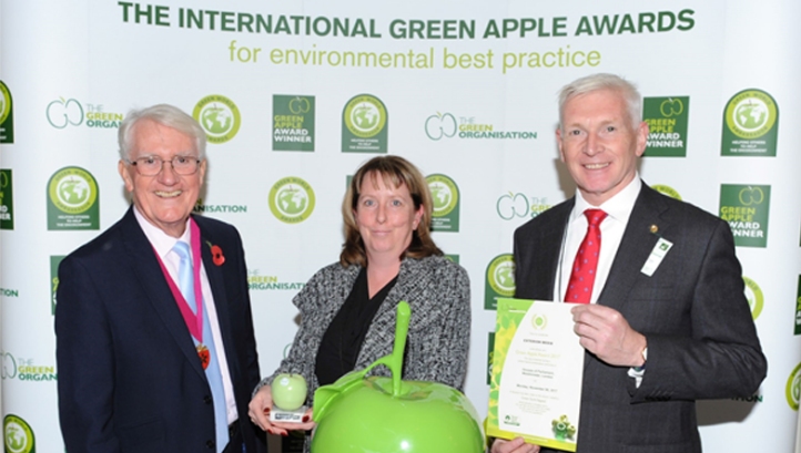 Holders of The Planet Mark GreenZone and Exterion Media win Green Apple sustainability awards